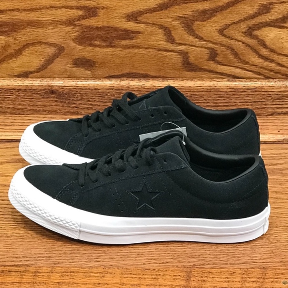 Converse One Star Ox Black‎ White Shoes